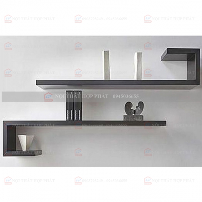 Tủ Sách - Kệ Sách - Kệ Trang Trí Gỗ KTTG023